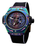 New Rainbow Watch Mens Dated Dial Analogue Rubber Strap Watch NY London Available Multi Colour