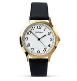 Sekonda Men's Round Dial Leather Strap Watch 3134