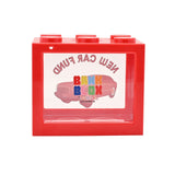 Bank Blox Red Money Box - New Car Fund Celebrations®