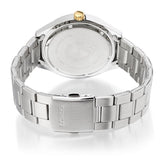 Lorus Men's Dated Blue Dial With Stainless Steel Bracelet Watch RH933NX9