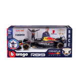 1:24 F1 Red Bull Racing Rb19 2023 With Driver Figure Verstappen - Diecast Model car Collectables