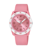 Lorus Ladies Light pink sunray dial Watch