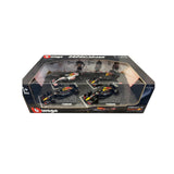 1:43 F1 Red Bull Racing 4Pk Max Verstappen Champion Set - Diecast Model car Collectables