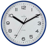 Acctim Runwell wall clock Midnight Bue