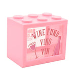 Bank Blox Pink Money Box - Wine Fund Celebrations®