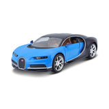 1:24 Bugatti Chiron Blue  - Diecast Model car Collectables