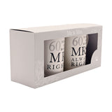 Amore Gift Set - 60 Years Of Mr Right/Mrs Always Right Amore