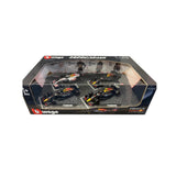 1:43 F1 Red Bull Racing 4Pk Max Verstappen Champion Set - Diecast Model car Collectables
