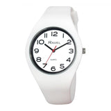 Ravel Unisex Large Comfort Fit White Silicone Watch R1804.44