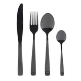 Salter Regar 16 piece Cutlery Set - Black