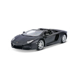 1:24 Dull Black Lamborghini Aventador Lp 700-4 Roadster  - Diecast Model car Collectables