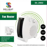 Delight 2kW Flat Fan Heater Gadgetize