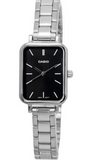 Casio Ladies Slim Black dial Bracelet Watch Gadgetize