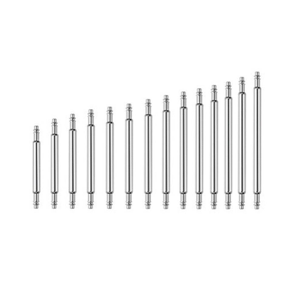 Stainless Steel Spring Bar Watch Pins 100pcs per pack / one size per pack-32mm