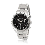 Henley Mens Fashion Round Case Multi Eye Dial Silver Plated Bracelet Watch H04001