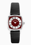 Sekonda Ladies 1970s Gold Case & Brown Leather Strap with Blue Dial Watch