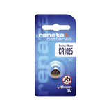 Renata CR1025 Lithium Watch Battery (10 Pack)