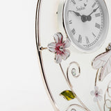 Sophia Classic Glass & Wire Dragonfly Mantel Clock