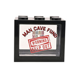 Bank Blox Black Money Box - Man Cave Fund Celebrations®