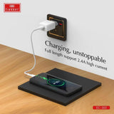 Earldom Charging Cable 25cm USB to Lightning EC-163