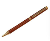 Imperial Wood Matt Brown Gold Trim Ball Pen IMP341R