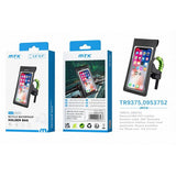 Waterproof Pouch for Bicycle, up to 6.5", Black
