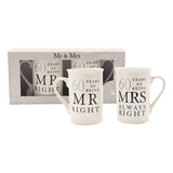 Amore Gift Set - 60 Years Of Mr Right/Mrs Always Right Amore