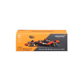1:24 F1 Mclaren Mcl38 2024 With Helmet Piastri - Diecast Model car Collectables