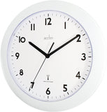 Acctim Cadiz RC Wall Clock 25.5cm White 25 cm 74132