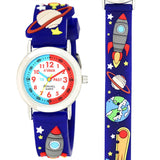 Ravel Kid's Cartoon Time Teacher Multicolour Watch R1513.88 Rockets/Space