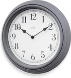 Acctim Devonshire Traditional 28cm Quartz Grey Wall Clock 22715