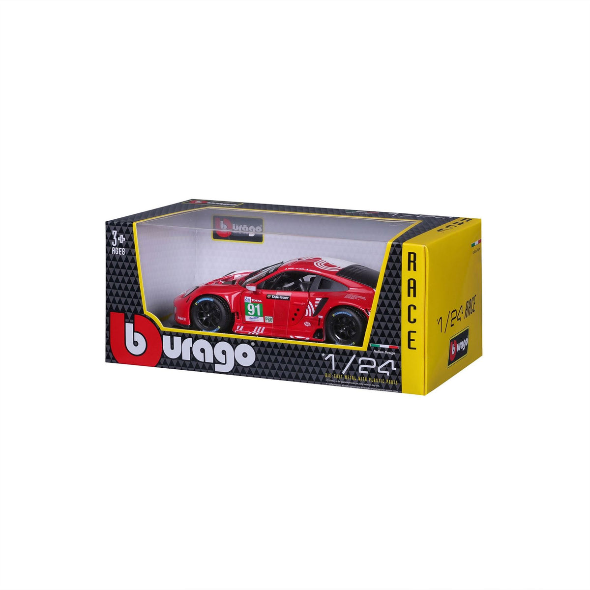 1:24 Porsche 911 Rsr Lemans Gt Team 2020 #91  - Diecast Model car Collectables Burago