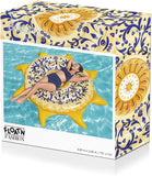 Bestway 7’5″ x 7’5″/2.26m x 2.26m Sunny Sicily Island  Float in Style