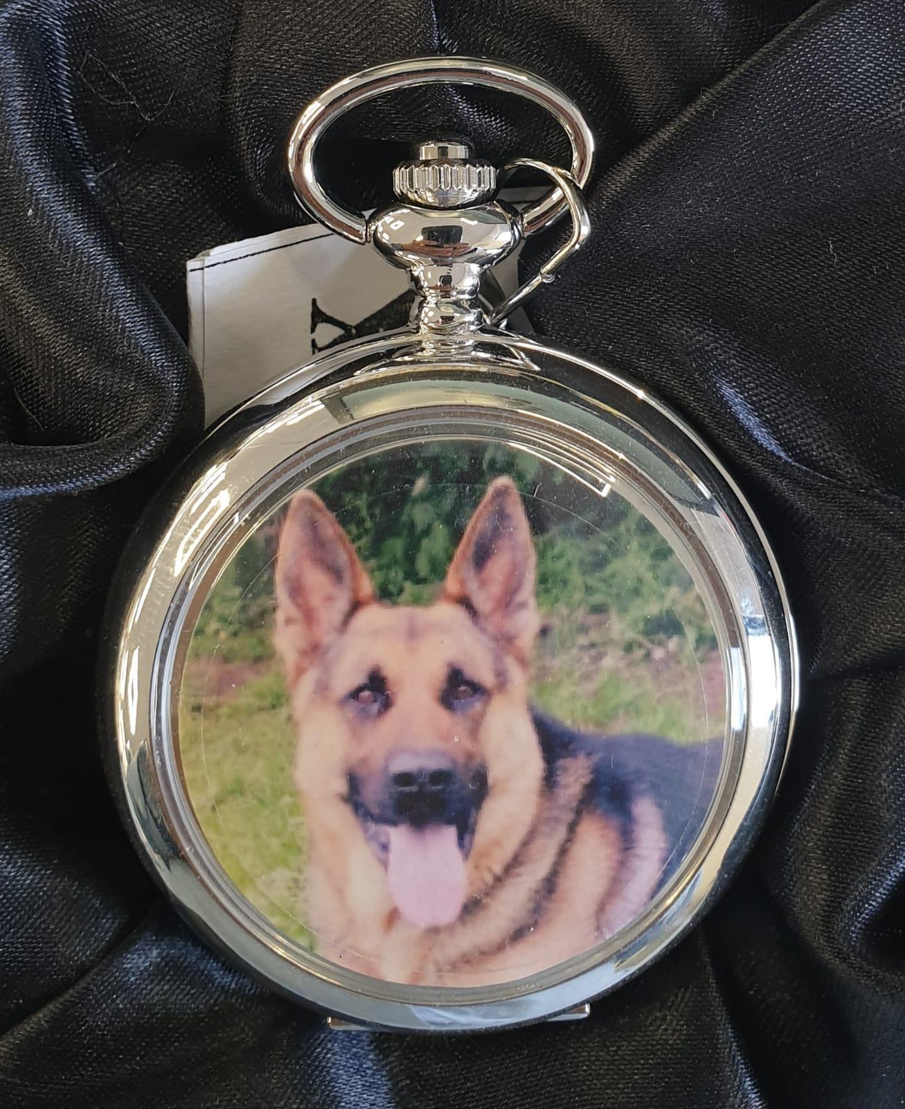 Boxx Picture Pocket watch German Shepherd Dog P5061.26