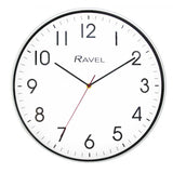 Ravel 40cm White Dial White Wall Clock R.WC.40.3