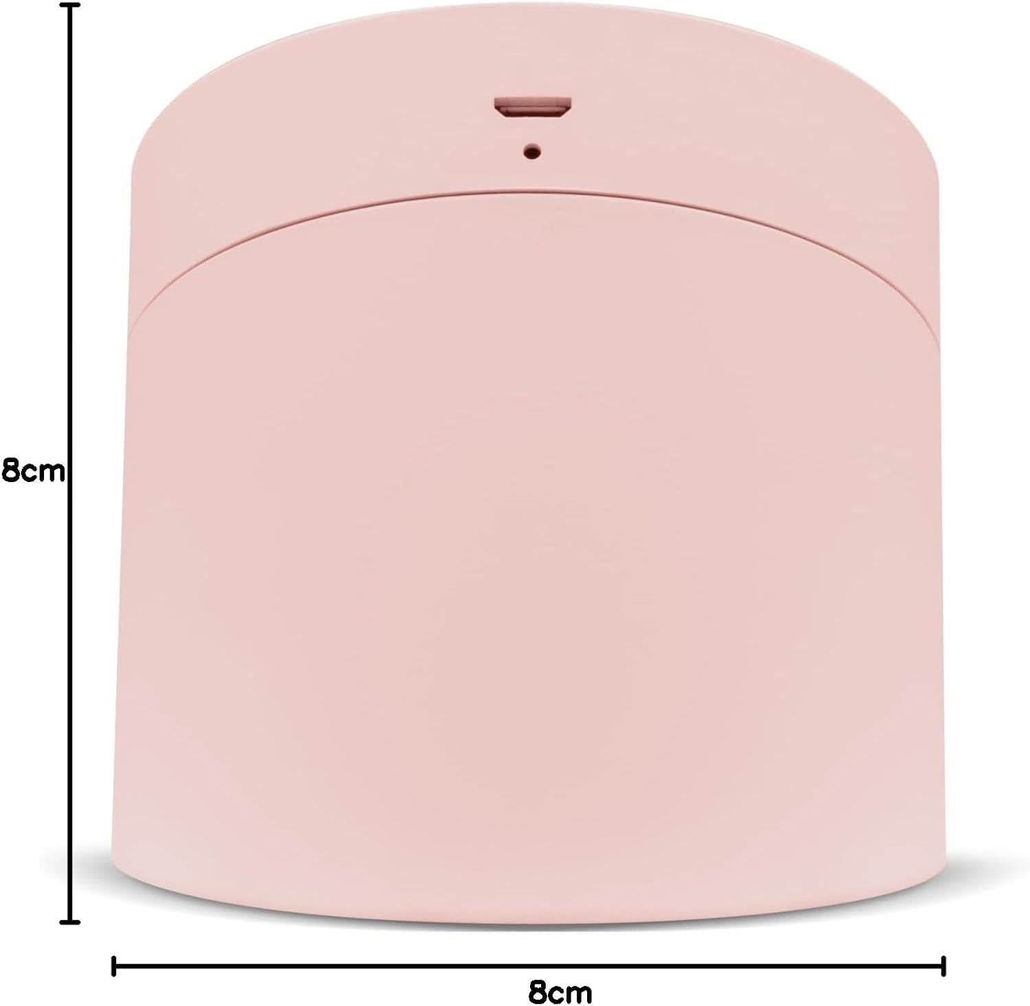 Acctim Jowie Dual Digital Alarm Clock/Nightlight Superbrite with Light Touch Sensor Pink