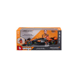 1:24 F1 Mclaren Mcl38 2024 With Driver Figure Piastri - Diecast Model car Collectables