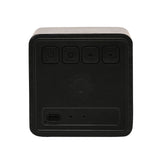 Interval Wooden Alarm Clock with Bluetooth Speaker - Black Interval