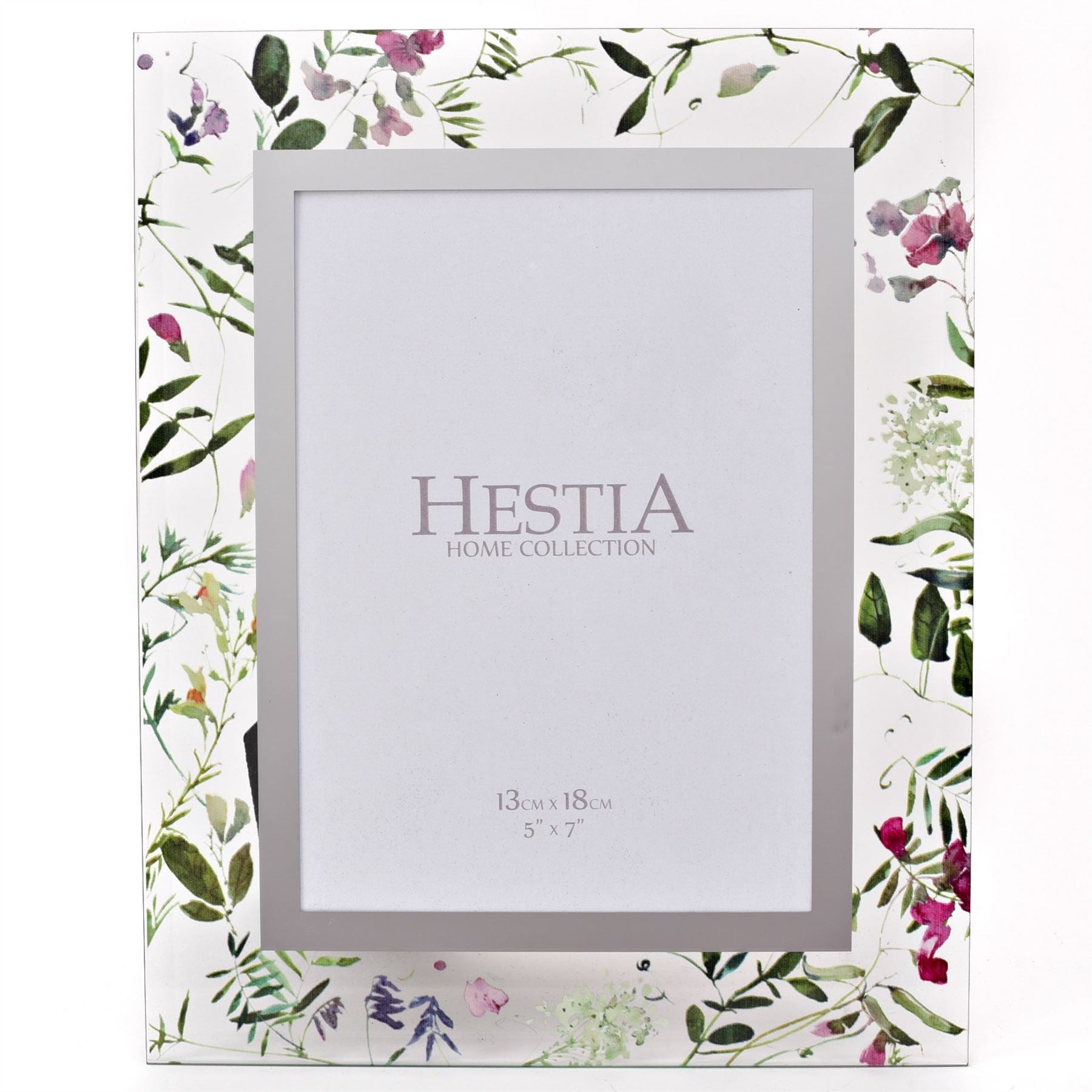 Hestia Photo Frame Wild Flower Print 5" x 7"