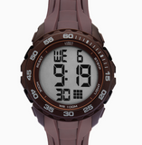 Limit Men's Brown Case & Plastic Strap with Brown Dial Watch