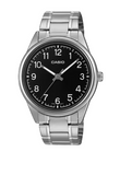 Casio Mens Black Face Bracelet Watch Gadgetize
