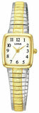 Lorus Ladies Basic White Dial Expanding 2 Tone Bracelet Watch RPH58AX5 BRAND NEW BUT NEEDS BATTERY