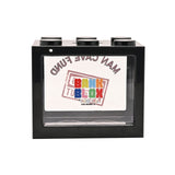 Bank Blox Black Money Box - Man Cave Fund Celebrations®