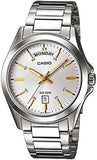 Casio Mens Stainless Steel Day Date Watch Gadgetize
