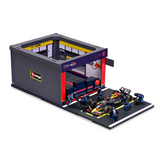 1:43 F1 RED BULL RACING RB20 2024 PIT PASS DIORAMA VERSTAPPEN