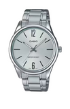 Casio Mens Silver Face Bracelet Watch Gadgetize
