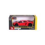 1:24 Lamborghini Anventador Sv Coupe  - Diecast Model car Collectables