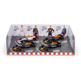 1:43 F1 Red Bull Racing 4Pk Max Verstappen Champion Set - Diecast Model car Collectables