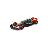 1:24 F1 Mclaren Mcl38 2024 With Helmet Piastri - Diecast Model car Collectables