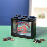 Bank Blox Black Money Box - Man Cave Fund Celebrations®